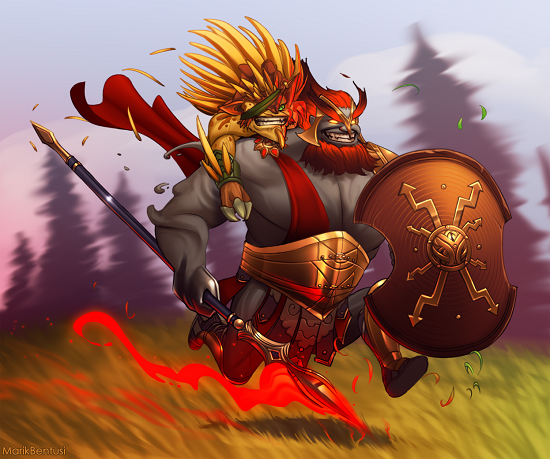 DOTA2攻略：让玛尔斯的名字响彻战场，亲眼目睹敌人的溃败！