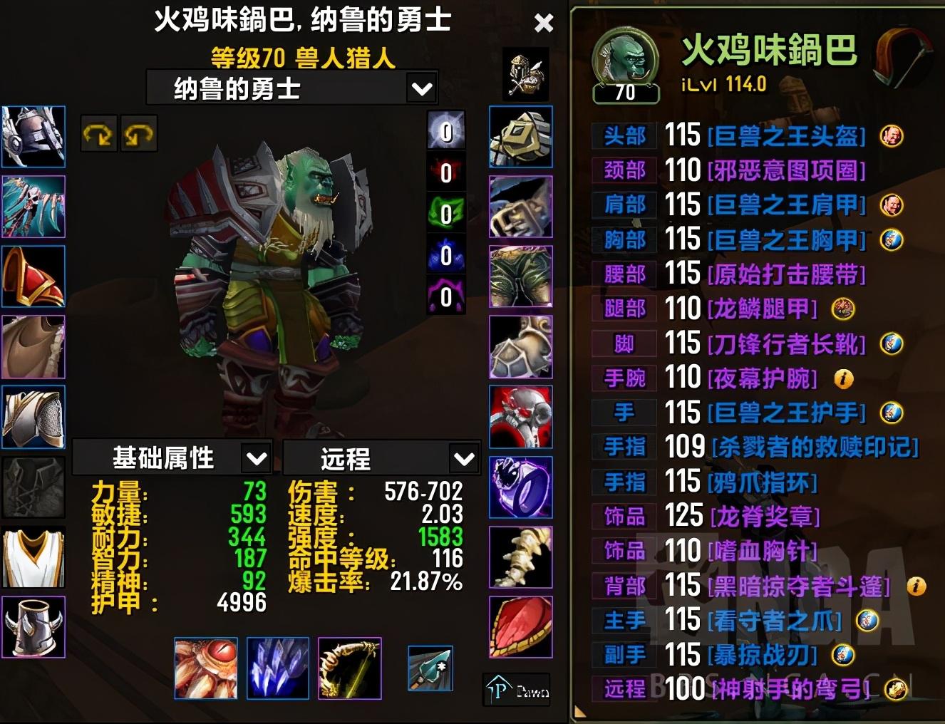 魔兽世界怀旧服：TBC P1阶段兽王猎个人心得