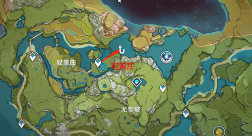 原神璃月钓鱼点位置分布