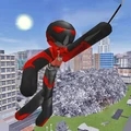 火柴蜘蛛侠英雄3D魔改越机版