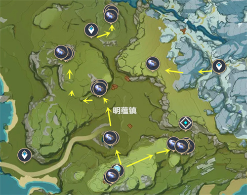 原神夜泊石在哪采集