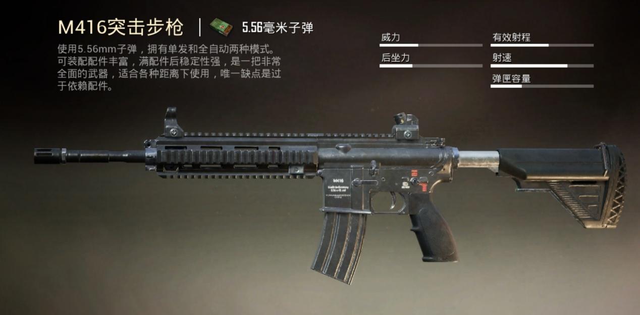 和平精英手感最好的四把枪，个个都是独具匠心，图一千金不换